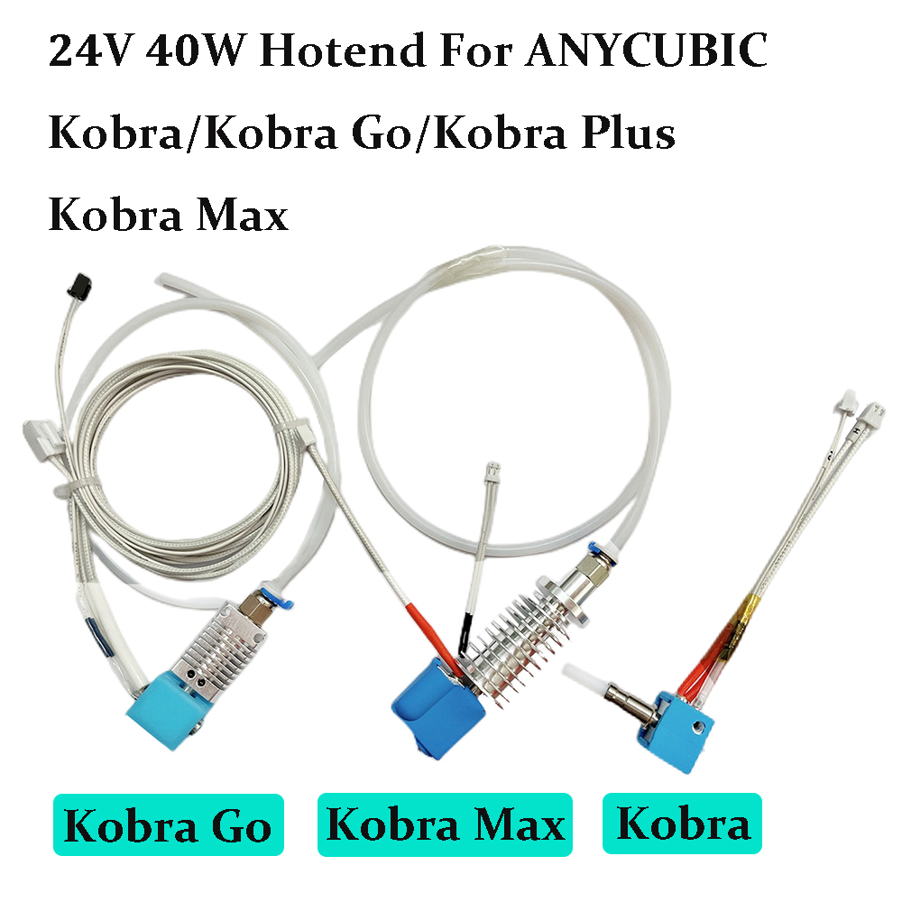 Hotend Assembly - 24V 40W Kobra Hotend Print Head