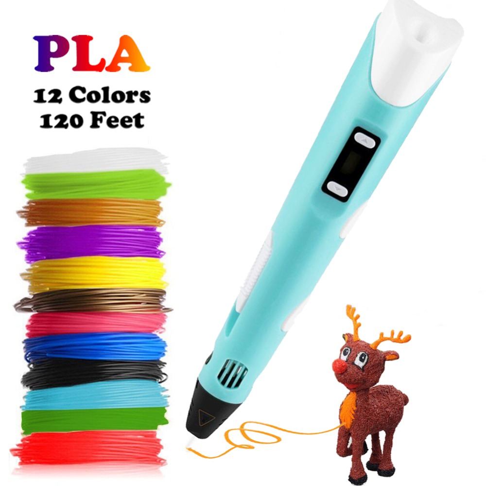 Pla Filament - Dikale 3D Pen LED Screen DIY