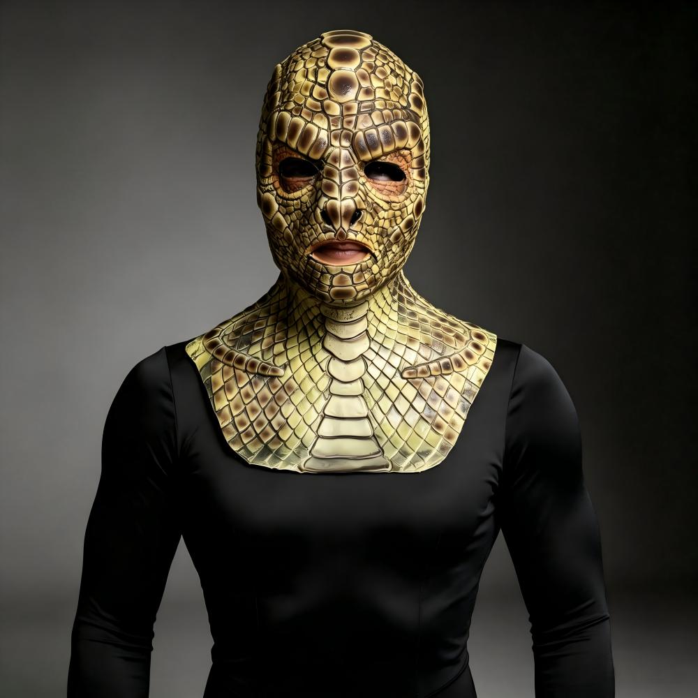 Realistic Snake Monster Mask L - Cobra Extruder review and price