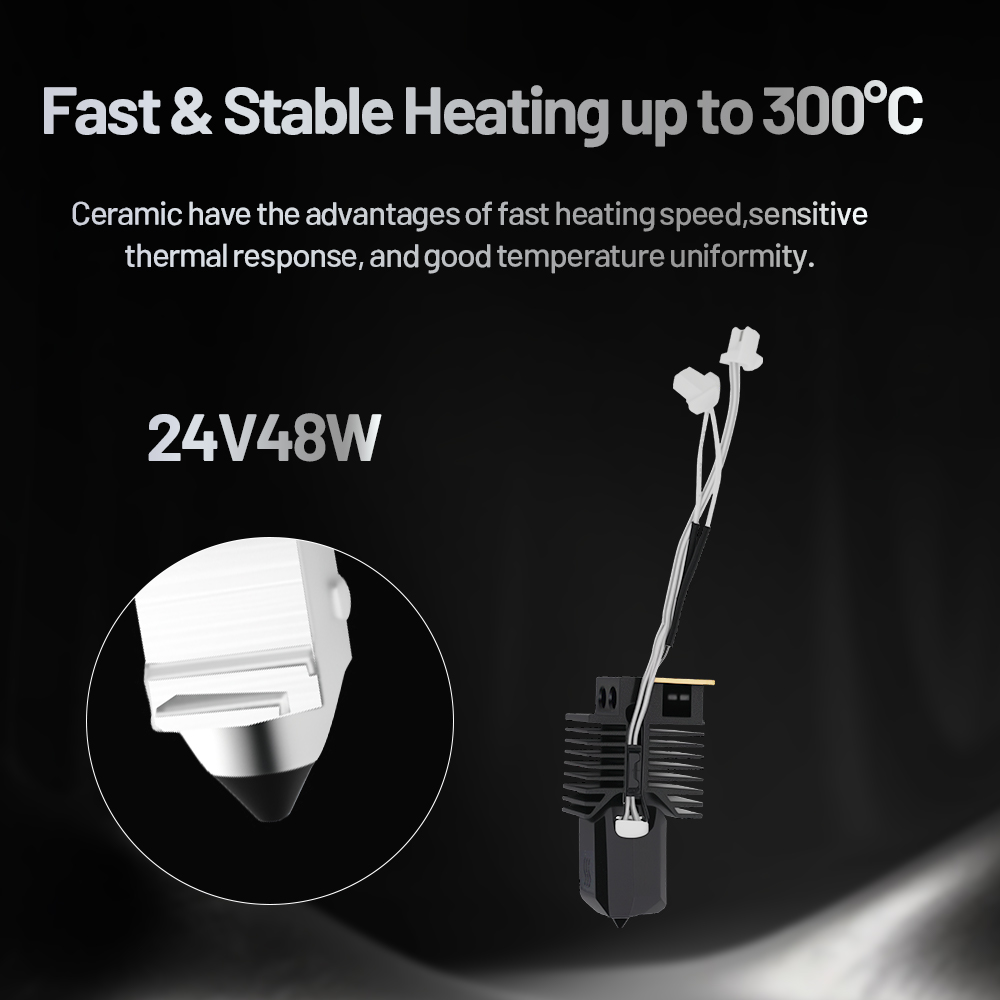 For Snapmaker U1 Ceramic Heati - High Flow Ceramic Hotend review and price