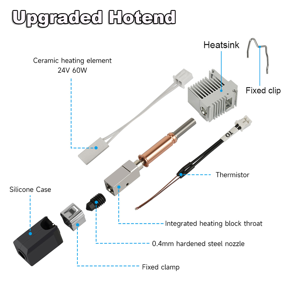 Upgrade Hotend Kit For Anycubi - Hotend Assembly review and price