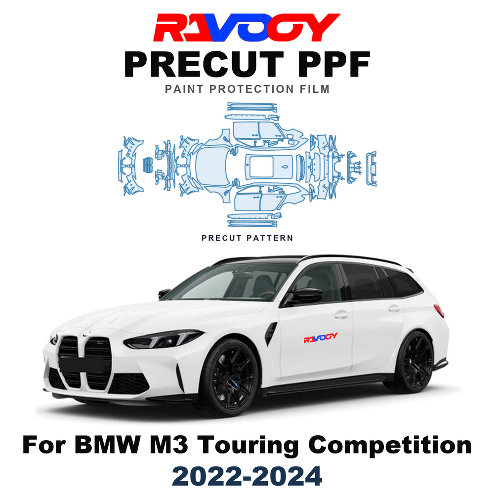 Precut PPF For BMW M3 Touring  - Abs Filament review and price