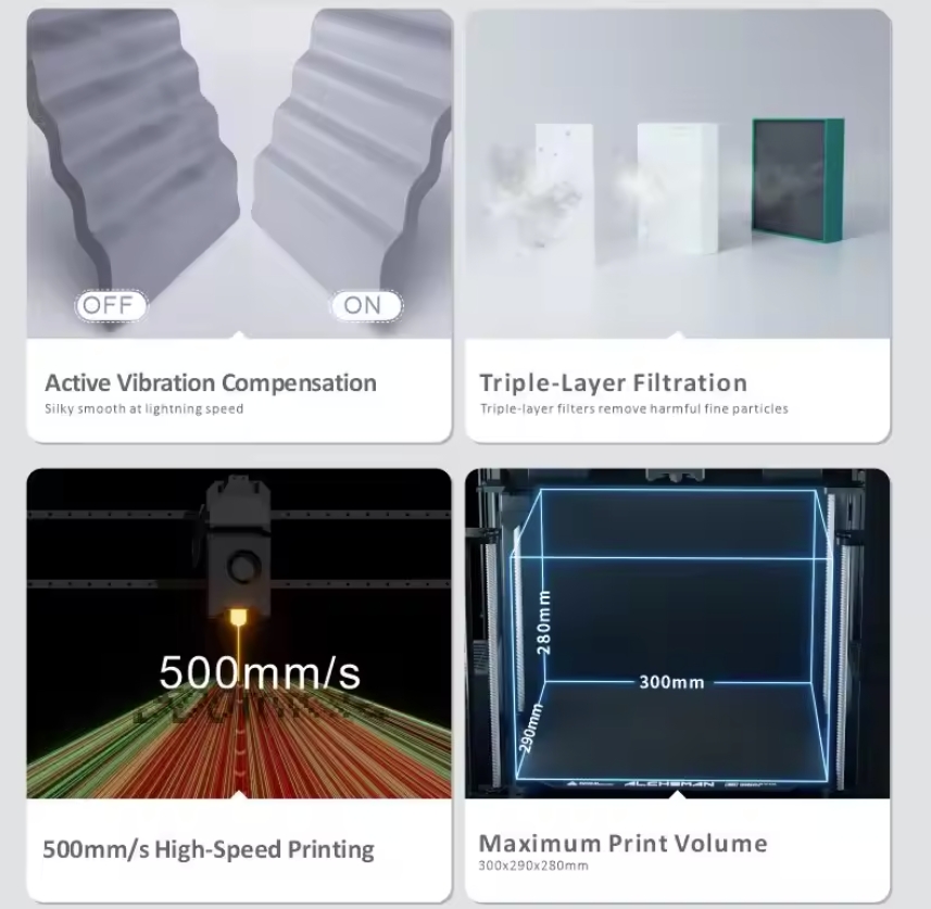 Multi-color Industrial Desktop - Corexy 3D Printer Kit review and price