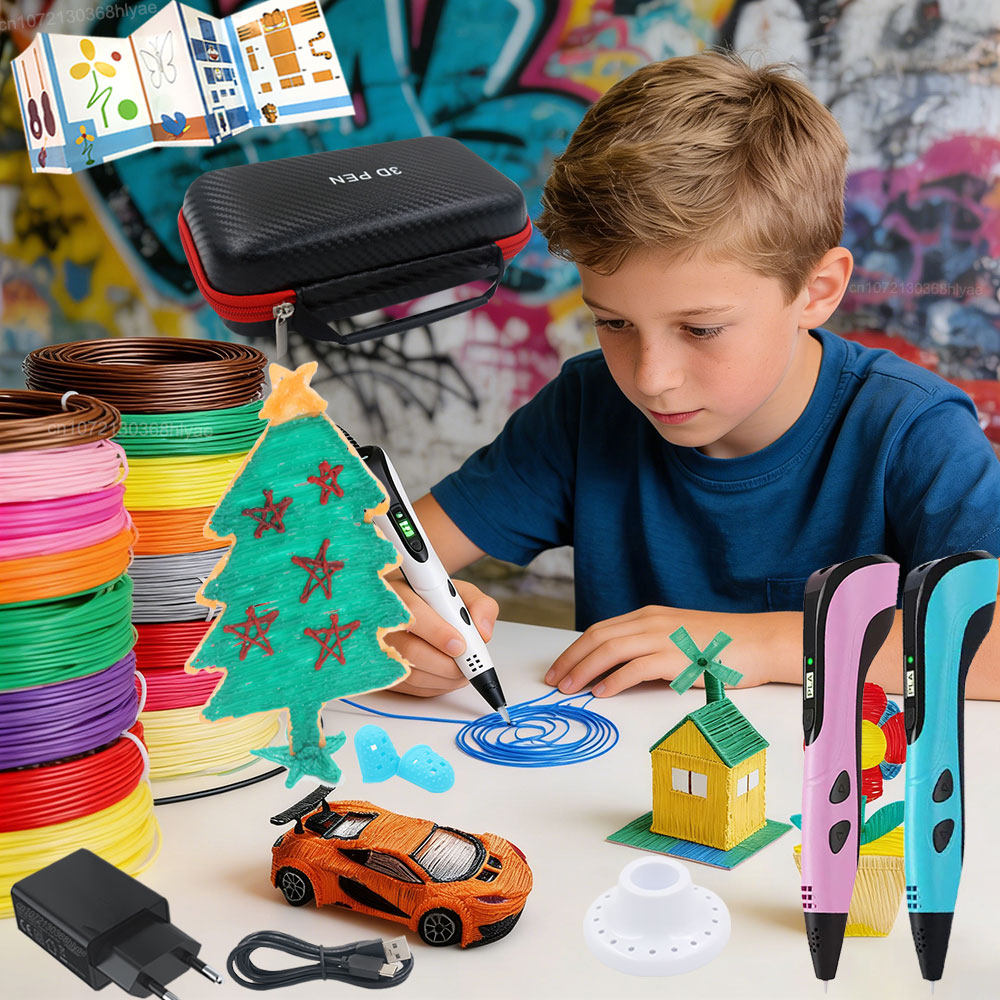Children's 3D Printing Pen wit - Pla Filament review and price