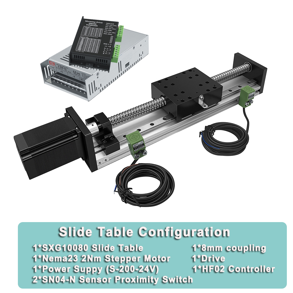 Nema 23 Linear Motor Drive Con - Linear Rail Mgn12H Set review and price