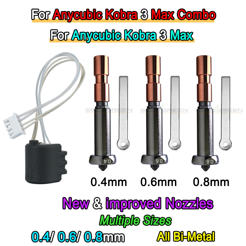 New Upgrade Nozzle For Anycubi - Hotend 0.4Mm review and price