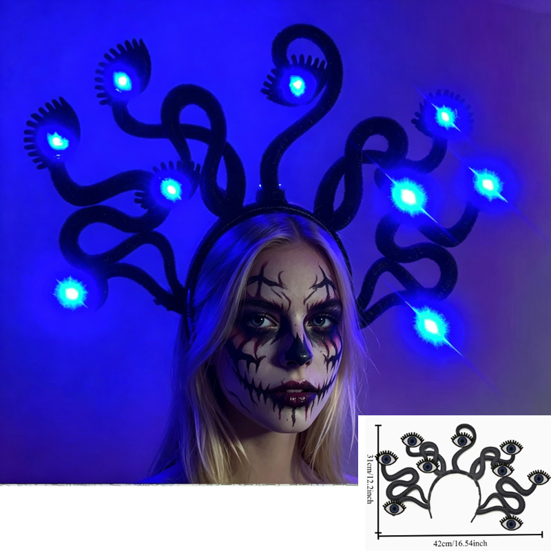 Light Up Multi Evil Eye Snake  - Cobra Extruder review and price