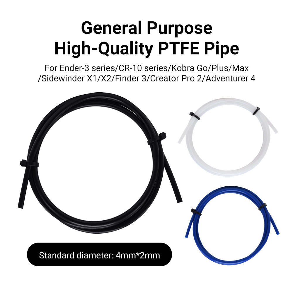 1M PTFE Tube 2x4mm MK8 Hot End - Abs Filament review and price