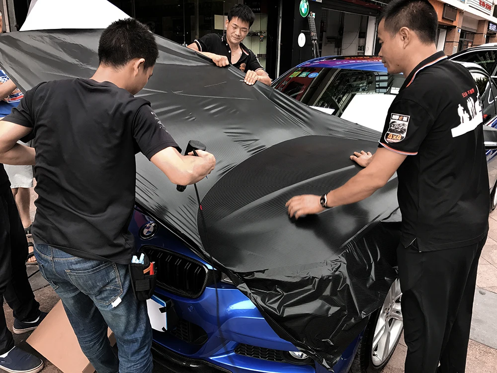 4D Carbon Fiber Vinyl Film 152 - Fep Film review and price