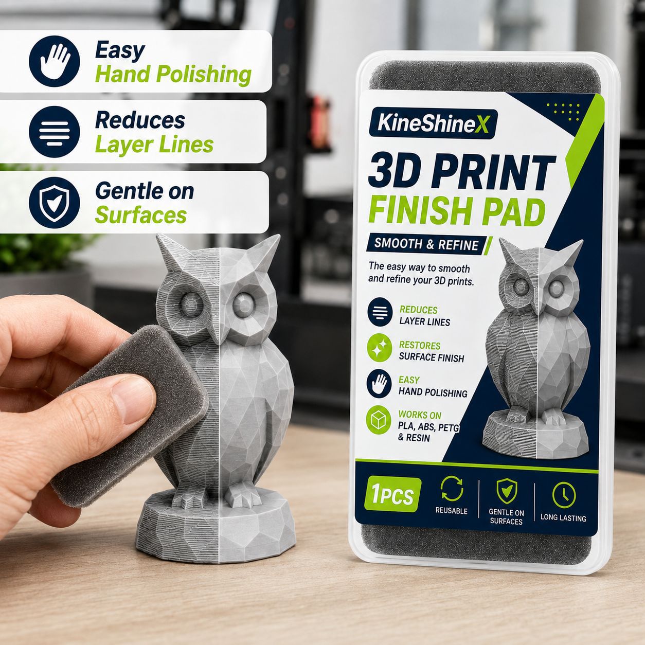 3D Print Finishing Pad, Reusab - 3D Printer Stand review and price